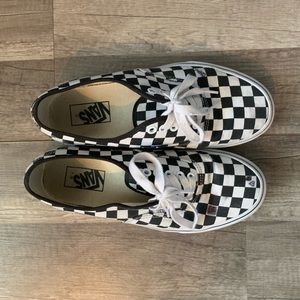 Checkered vans